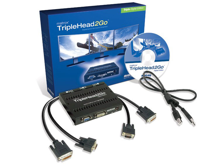 Matrox TripleHead2Go Digital Edition Review - Hardware & Software