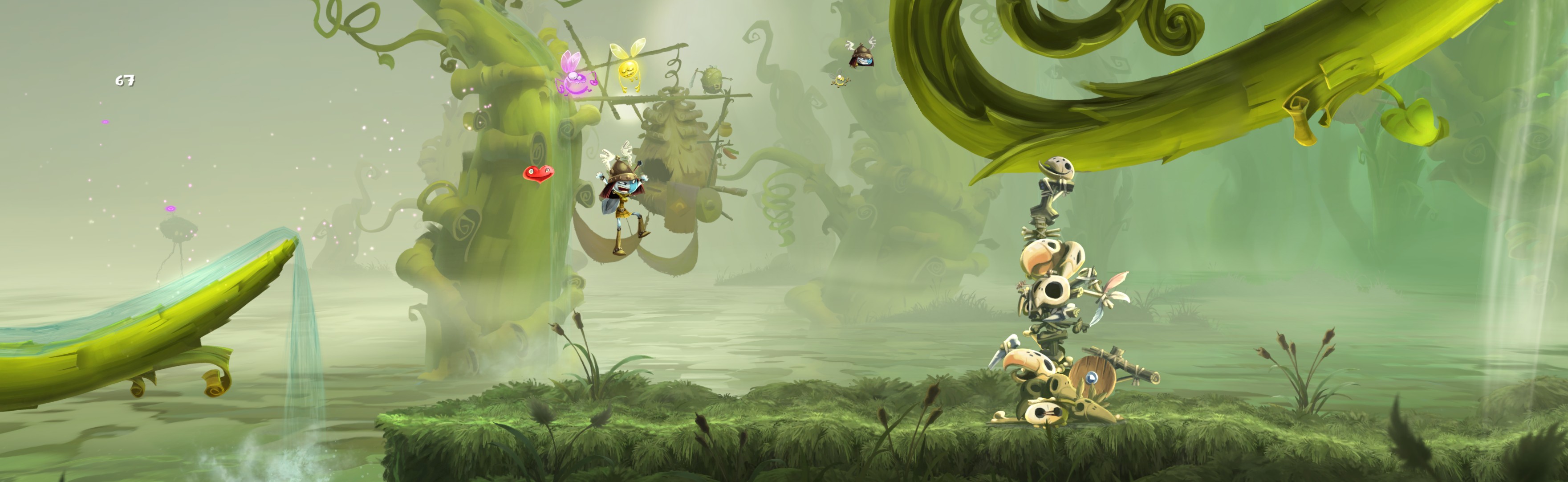 Rayman Legends - Toad Story Official Gameplay Footage [FR] 