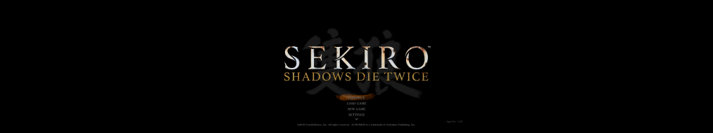 Sekiro Shadows Die Twice