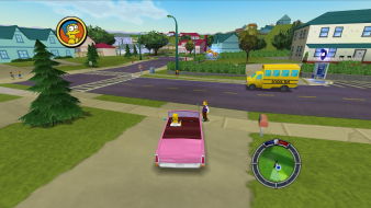 The simpsons hit run текстуры