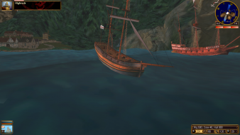 gameplay (sailing mode)