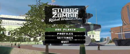 Stubbs the Zombie in "Rebel Without a Pulse"